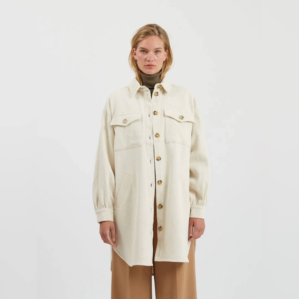 MINIMUM Cotton Shacket  -  Size EU 34